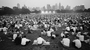 A Happening in Central Park's poster