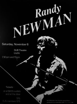 I Am, Unfortunately, Randy Newman's poster image