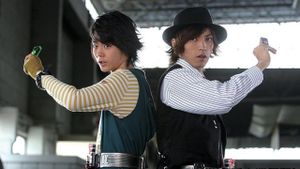 Kamen Rider Movie War 2010: Kamen Rider vs. Kamen Rider W & Decade's poster