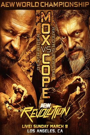 AEW Revolution's poster