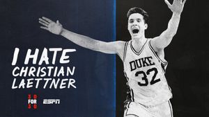 I Hate Christian Laettner's poster
