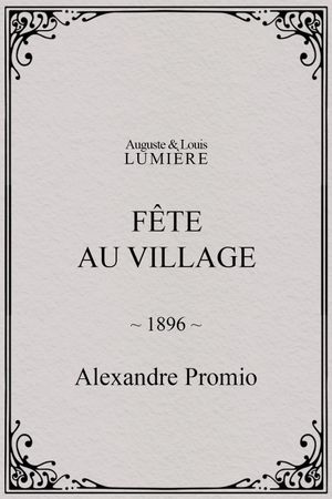 Fête au village's poster