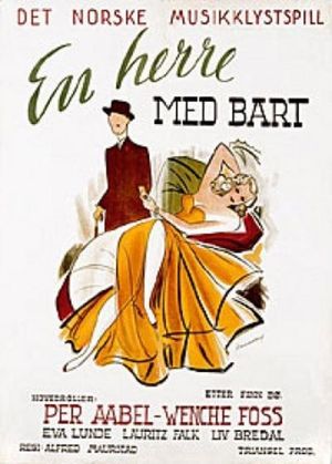 A Gentleman with Mustache's poster