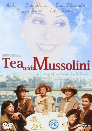 Tea with Mussolini's poster