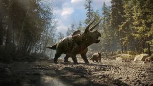 Prehistoric Planet Immersive - Triceratops Forest's poster