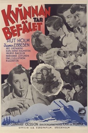Kvinnan tar befälet's poster