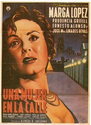 Una mujer en la calle's poster