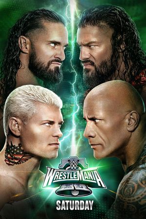 WWE WrestleMania XL Saturday's poster