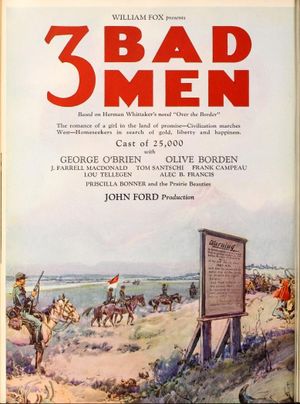 3 Bad Men's poster