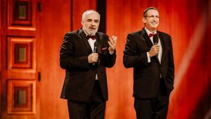 Schlageranfall mit Niavarani und Gernot's poster