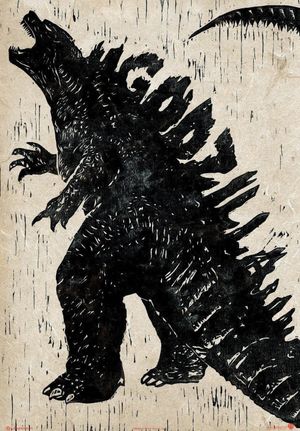 Godzilla's poster