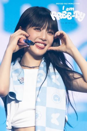 2023 (G)I-DLE World Tour: I am FREE-TY in Seoul's poster