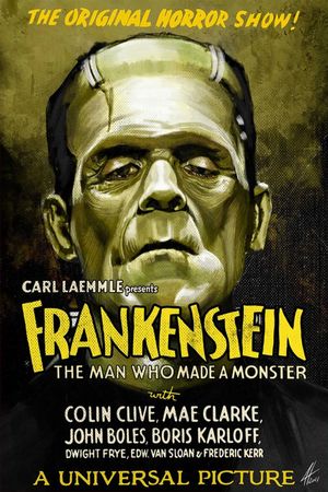 Frankenstein's poster
