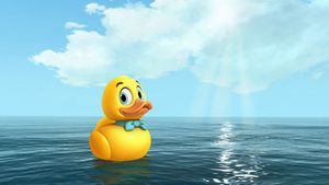Lucky Duck's poster