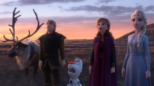 Frozen II's poster