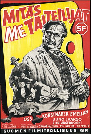 Mitäs me taiteilijat's poster