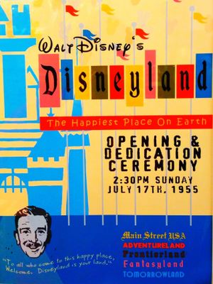 Disneyland's Opening Day Broadcast's poster