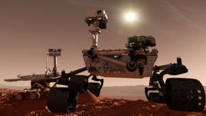 Martian Mega Rover's poster