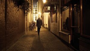 Walking in the Opposite Direction's poster