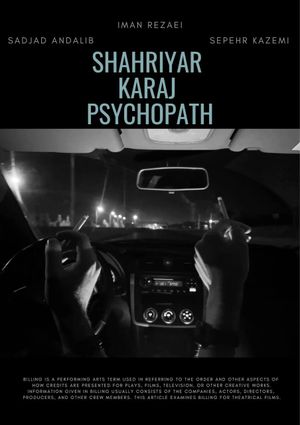 Shahriyar-Karaj Psychopath's poster