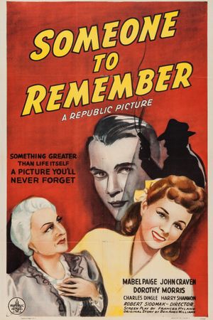 Someone to Remember's poster