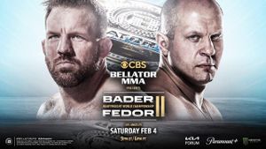 Bellator 290: Bader vs. Fedor 2's poster