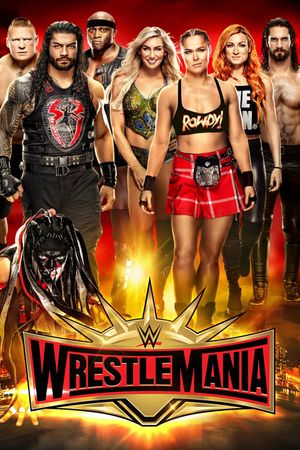 WWE WrestleMania 35's poster
