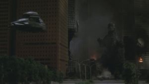 Godzilla 1985's poster