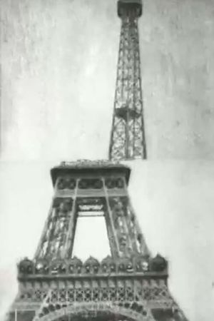 Panorama of Eiffel Tower's poster