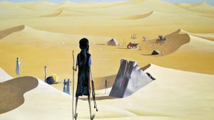 Gwen, the Book of Sand's poster