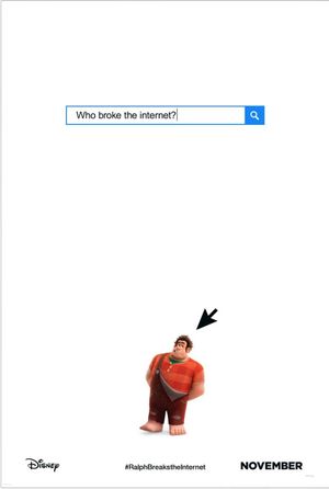 Ralph Breaks the Internet's poster