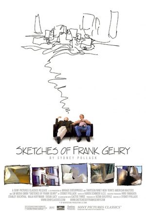 Sketches of Frank Gehry's poster image