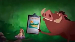 Wild About Safety: Timon and Pumbaa Safety Smart in the Water!'s poster