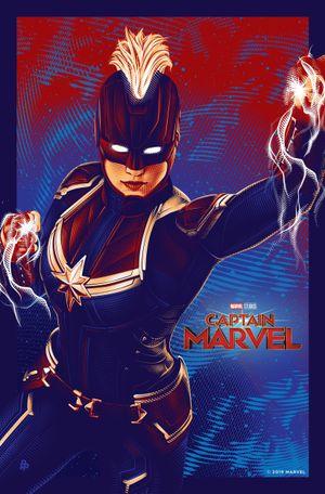 Captain Marvel's poster