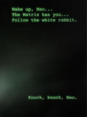The Matrix's poster