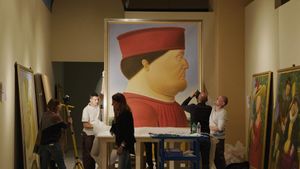 Botero's poster