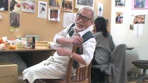Never-Ending Man: Hayao Miyazaki's poster