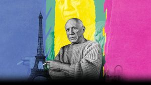 Picasso: A Rebel in Paris - Story of a Life and a Museum's poster