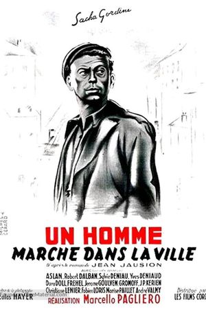 A Man Walks in the City's poster