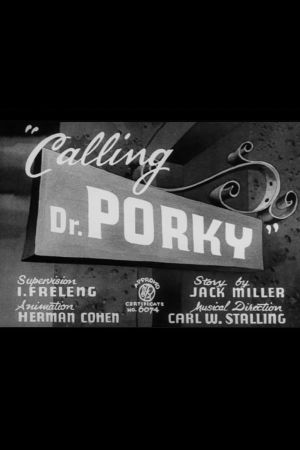 Calling Dr. Porky's poster