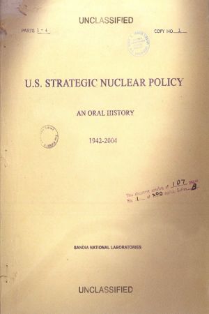 U.S. Strategic Nuclear Policy's poster