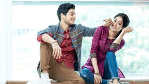 Dhadak's poster