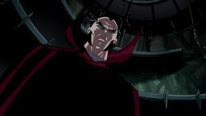 The Batman vs. Dracula's poster