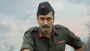 Sam Bahadur's poster