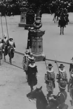 Review of the Royal Netherland Guards in the Costumes of the Middle Ages (Coronation of Wilhelmina Guard of Honor)'s poster