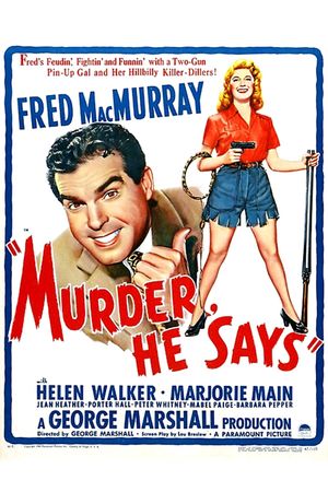 Murder, He Says's poster