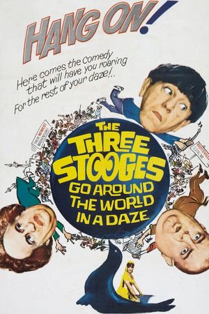 The Three Stooges Go Around the World in a Daze's poster