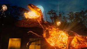 The Invisible Raptor's poster