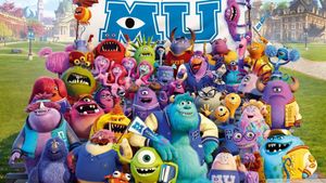 Monsters University's poster