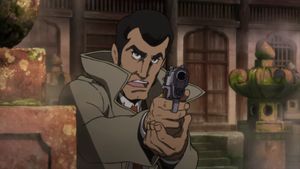 Lupin the Third: Goemon's Blood Spray's poster